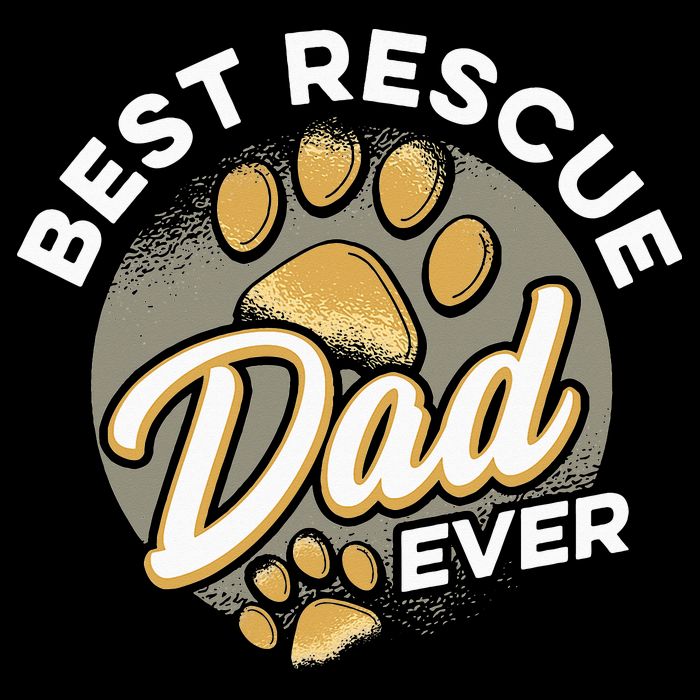 Best Rescue Dad Ever Animal Rescue Cat Dog Rescue City Backpack