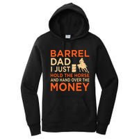 Barrel Racing Dad Horse Racer Horses Race Lover  Women's Pullover Hoodie