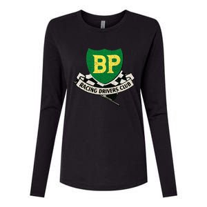 BP Racing Drivers Club Womens Cotton Relaxed Long Sleeve T-Shirt