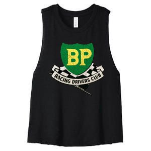 BP Racing Drivers Club Women's Racerback Cropped Tank