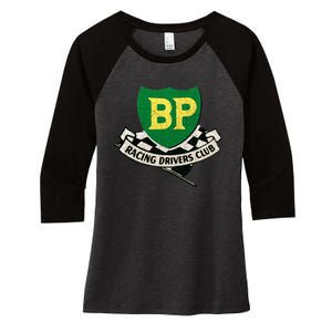 BP Racing Drivers Club Women's Tri-Blend 3/4-Sleeve Raglan Shirt