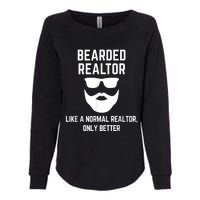 Bearded Realtor Definition Funny Male Real Estate Agent Womens California Wash Sweatshirt