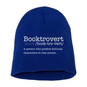 Booktrovert Reading Dictionary Funny Book Introvert Meme Funny Gift Short Acrylic Beanie