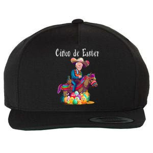 Biden Ride Donkey, Sombrero, Easter Egg Hunt Wool Snapback Cap