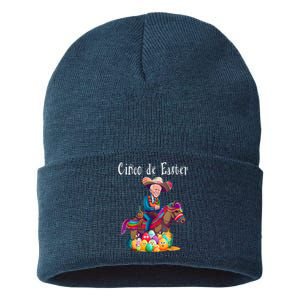 Biden Ride Donkey, Sombrero, Easter Egg Hunt Sustainable Knit Beanie