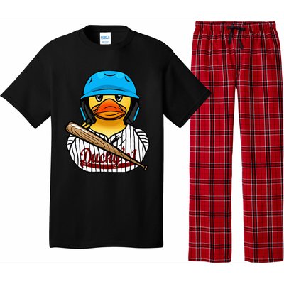 Baseball Rubber Duck Sporty Pajama Set