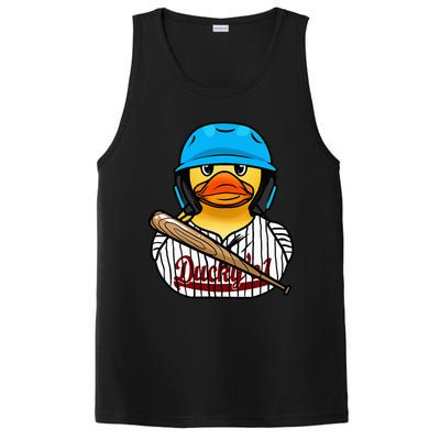 Baseball Rubber Duck Sporty PosiCharge Competitor Tank