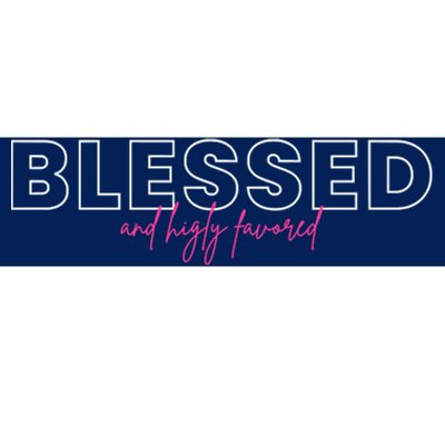 Blessed Religious Evangelist Bible Verse Christian Gift Bumper Sticker