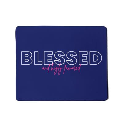 Blessed Religious Evangelist Bible Verse Christian Gift Mousepad