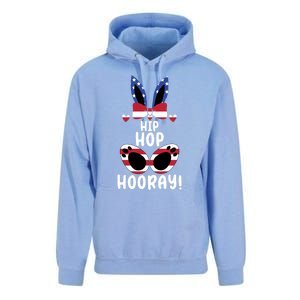 Bunny Rabbit Eggs Hunting Happy Easter Day Hip Hop Hooray Gift Unisex Surf Hoodie