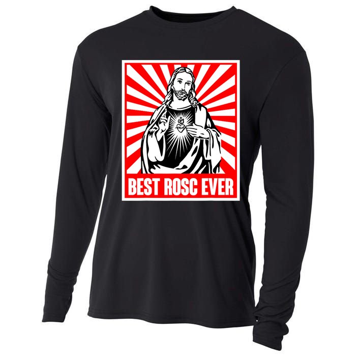 Best Rosc Ever Jesus Christian God Prayer Faith Cooling Performance Long Sleeve Crew