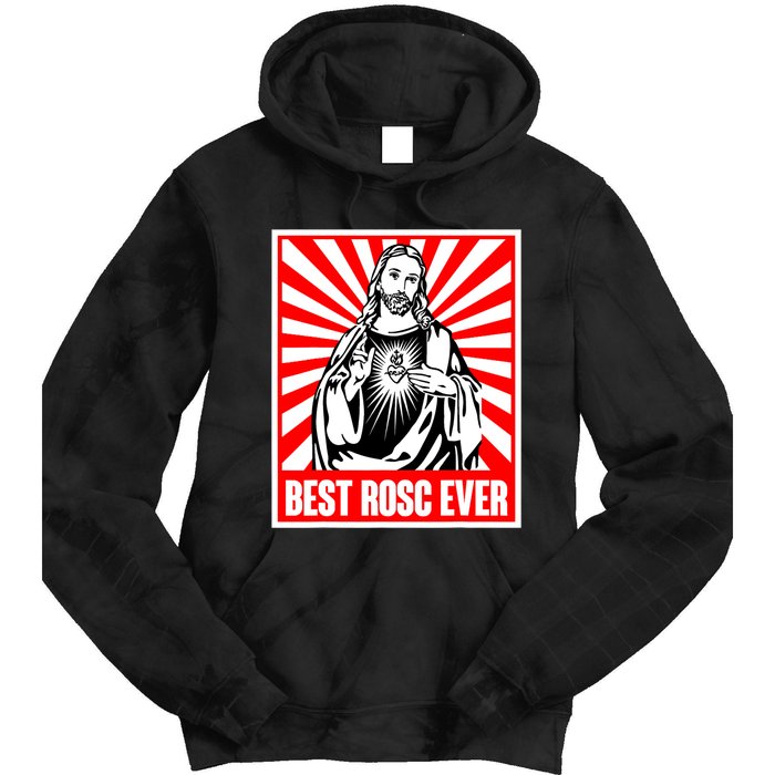 Best Rosc Ever Jesus Christian God Prayer Faith Tie Dye Hoodie