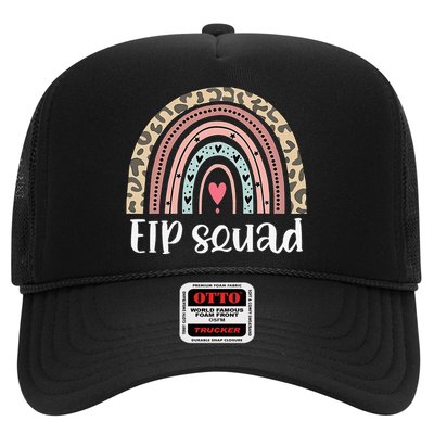 Boho Rainbow EIP Squad Early Intervention Program ECSE Team Trucker Hat