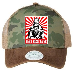 Best Rosc Ever Jesus Christian Legacy Tie Dye Trucker Hat