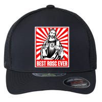 Best Rosc Ever Jesus Christian Flexfit Unipanel Trucker Cap