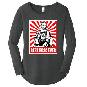 Best Rosc Ever Jesus Christian Women's Perfect Tri Tunic Long Sleeve Shirt