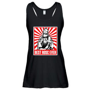 Best Rosc Ever Jesus Christian Ladies Essential Flowy Tank