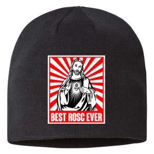 Best Rosc Ever Jesus Christian Sustainable Beanie