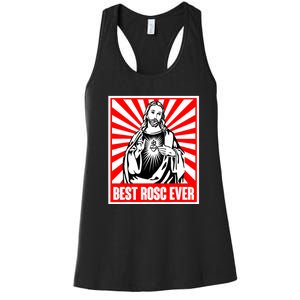 Best Rosc Ever Jesus Christian Women's Racerback Tank