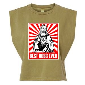 Best Rosc Ever Jesus Christian Garment-Dyed Women's Muscle Tee