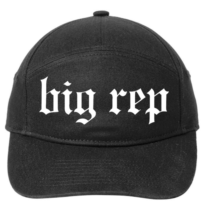 Big Rep Expression 7-Panel Snapback Hat