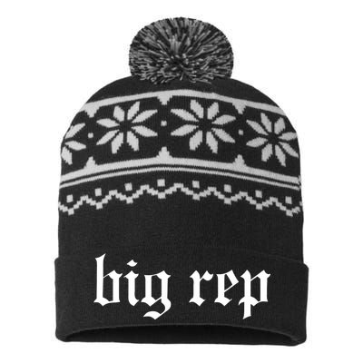 Big Rep Expression USA-Made Snowflake Beanie