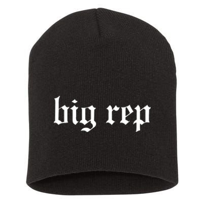 Big Rep Expression Short Acrylic Beanie