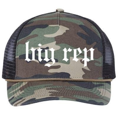 Big Rep Expression Retro Rope Trucker Hat Cap