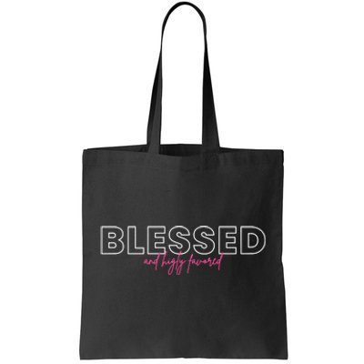 Blessed Religious Evangelist Bible Verse Christian Tote Bag