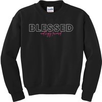 Blessed Religious Evangelist Bible Verse Christian Kids Sweatshirt