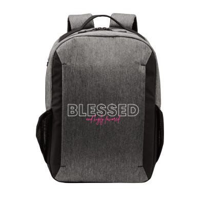 Blessed Religious Evangelist Bible Verse Christian Vector Backpack