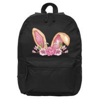 Bunny Rabbit Ears Cute Illustration Easter 16 in Basic Backpack