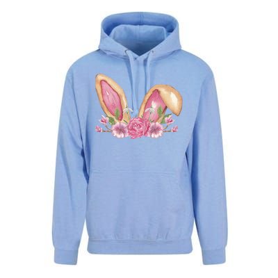 Bunny Rabbit Ears Cute Illustration Easter Unisex Surf Hoodie