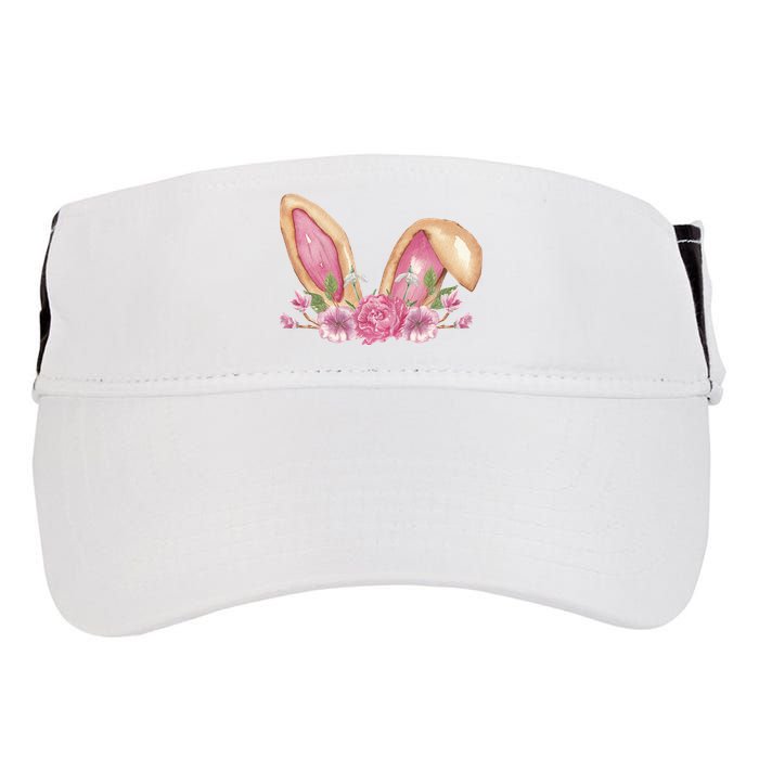 Bunny Rabbit Ears Cute Illustration Easter Adult Drive Performance Visor