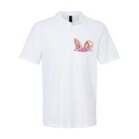 Bunny Rabbit Ears Cute Illustration Easter Softstyle Adult Sport Polo