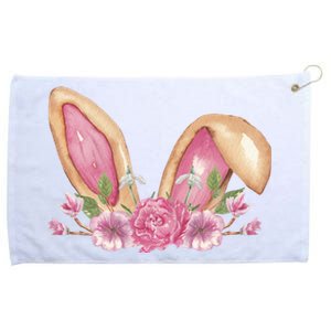 Bunny Rabbit Ears Cute Illustration Easter Grommeted Golf Towel