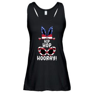 Bunny Rabbit Eggs Hunting Happy Easter Day Hip Hop Hooray Gift Ladies Essential Flowy Tank