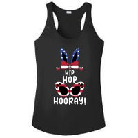 Bunny Rabbit Eggs Hunting Happy Easter Day Hip Hop Hooray Gift Ladies PosiCharge Competitor Racerback Tank