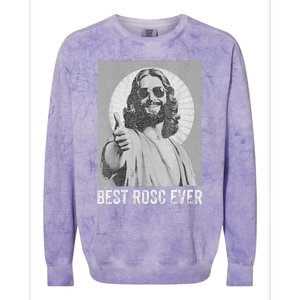 Best ROSC Ever Funny Easter Jesus Nurse Doctor Surgeon Colorblast Crewneck Sweatshirt