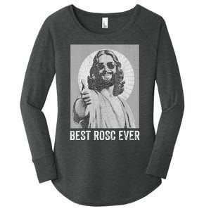 Best ROSC Ever Funny Easter Jesus Nurse Doctor Surgeon Women's Perfect Tri Tunic Long Sleeve Shirt