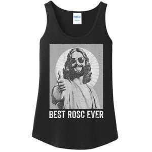 Best ROSC Ever Funny Easter Jesus Nurse Doctor Surgeon Ladies Essential Tank