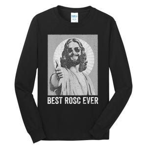 Best ROSC Ever Funny Easter Jesus Nurse Doctor Surgeon Tall Long Sleeve T-Shirt