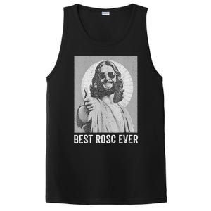 Best ROSC Ever Funny Easter Jesus Nurse Doctor Surgeon PosiCharge Competitor Tank