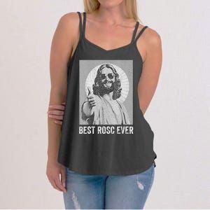 Best ROSC Ever Funny Easter Jesus Nurse Doctor Surgeon Women's Strappy Tank