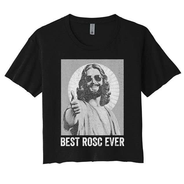 Best ROSC Ever Funny Easter Jesus Nurse Doctor Surgeon Crop Top