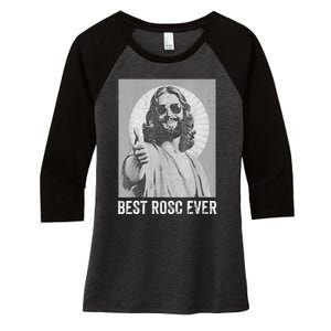 Best ROSC Ever Funny Easter Jesus Nurse Doctor Surgeon Women's Tri-Blend 3/4-Sleeve Raglan Shirt