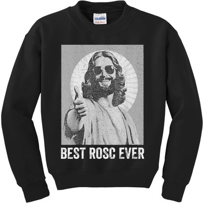 Best ROSC Ever Funny Easter Jesus Nurse Doctor Surgeon Kids Sweatshirt