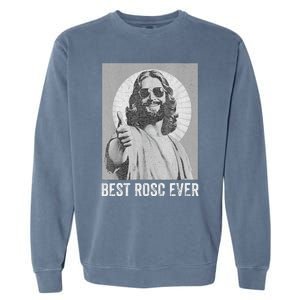 Best ROSC Ever Funny Easter Jesus Nurse Doctor Surgeon Garment-Dyed Sweatshirt