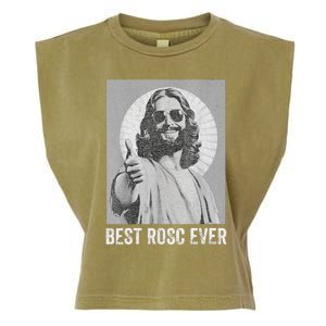 Best ROSC Ever Funny Easter Jesus Nurse Doctor Surgeon Garment-Dyed Women's Muscle Tee