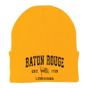 Baton Rouge Est 1719 Louisiana Knit Cap Winter Beanie